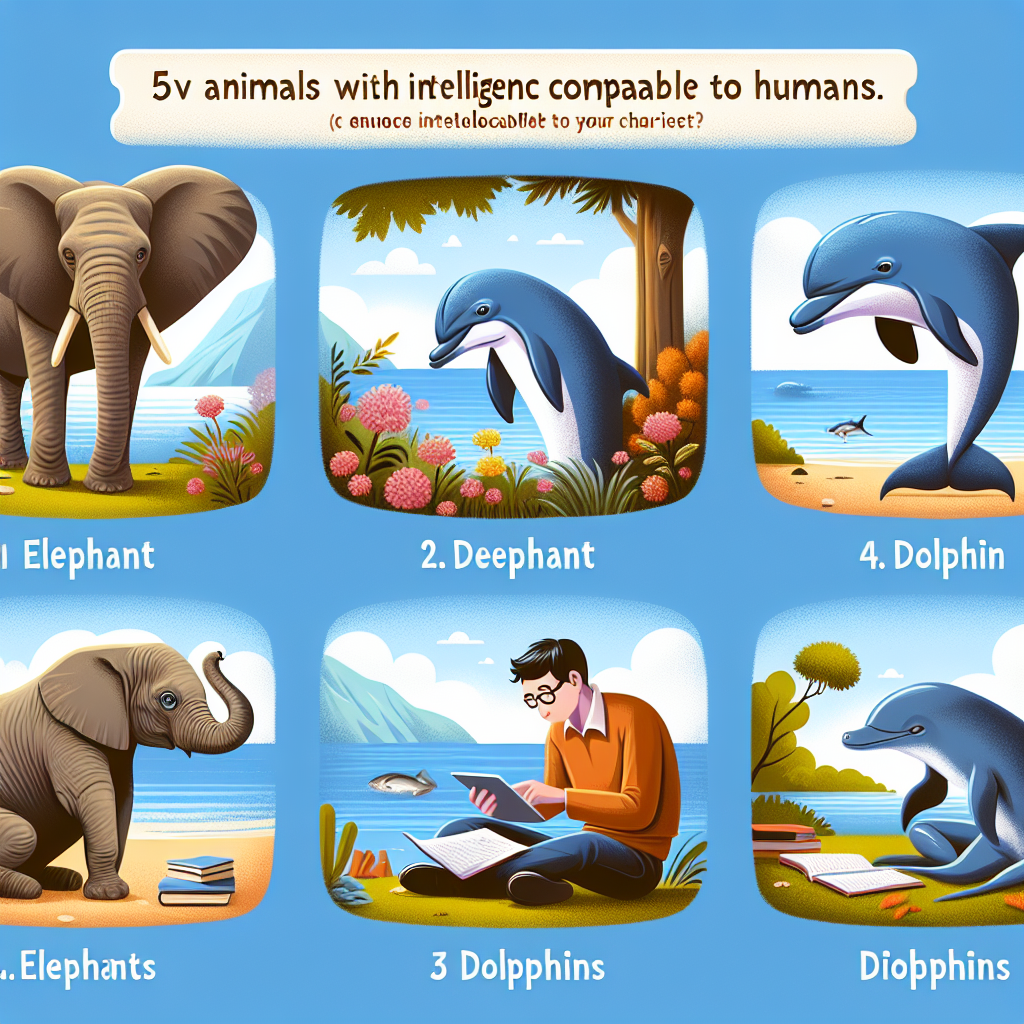 5 Hewan dengan Kecerdasan Setara Manusia: Gajah hingga Lumba-lumba