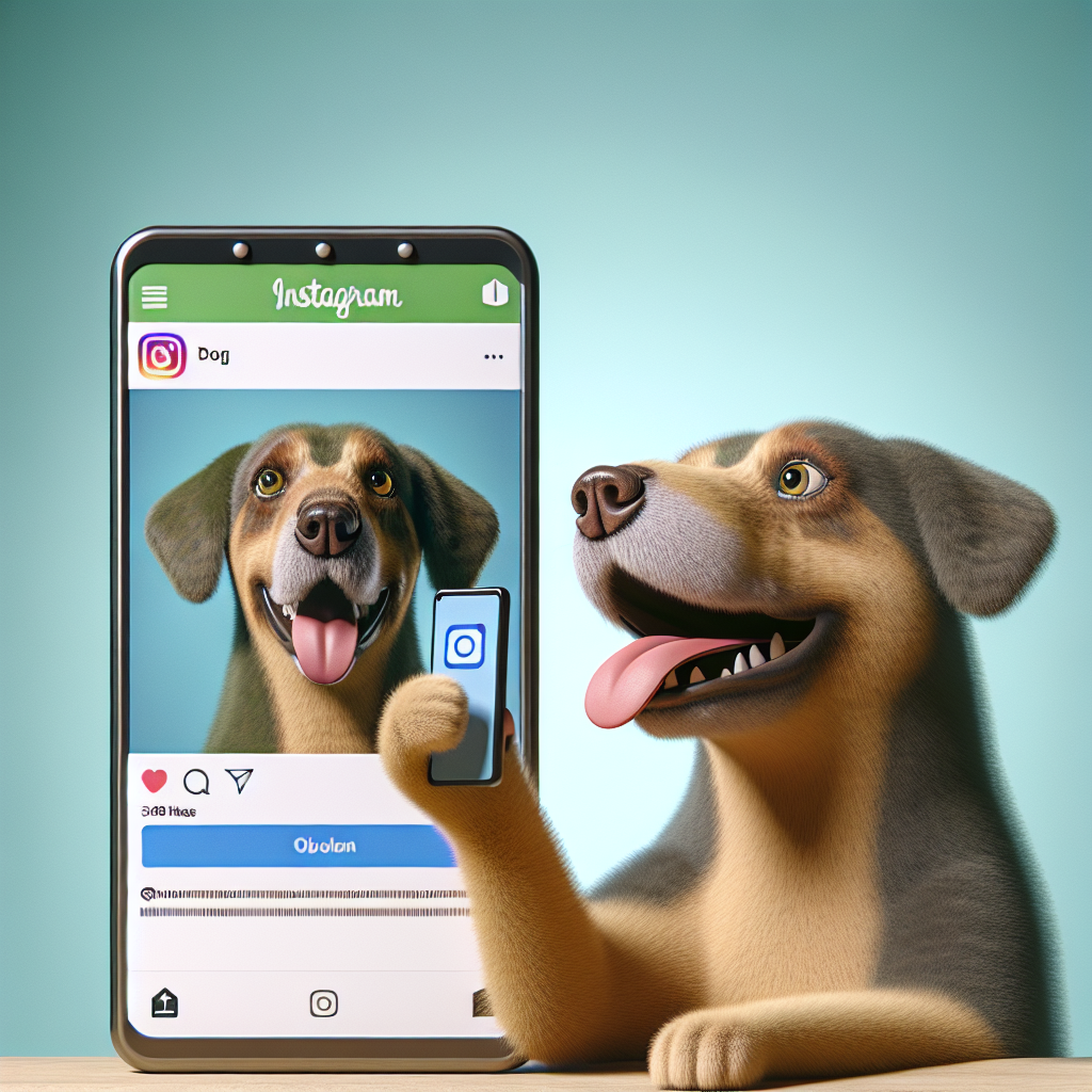 Viral! Anjing Ini Bisa ‘Selfie’ dan Upload ke Instagram Sendiri